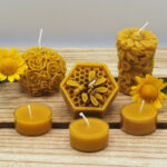 Velas en cera de abeja